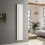 Riace White Vertical Flat Designer Radiator 1600x272mm Double Panel VD4-1600-WCF 3