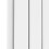 Riace White Vertical Flat Designer Radiator 1600x272mm Double Panel VD4-1600-WCF 5