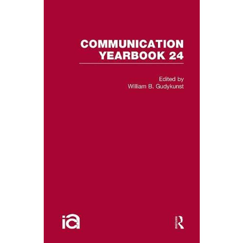Communication Yearbook 24 Paperback Book