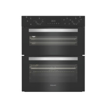 Hotpoint DUH10DB Built Under Electric Double Oven - Black DUH10DB