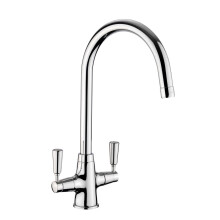 Rangemaster AquaClassic Double Lever Kitchen Mixer Tap - Chrome TAQCLASSDLCMCM