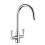 Rangemaster Rangemaster AquaClassic Double Lever Kitchen Mixer Tap - Chrome TAQCLASSDLCMCM 1