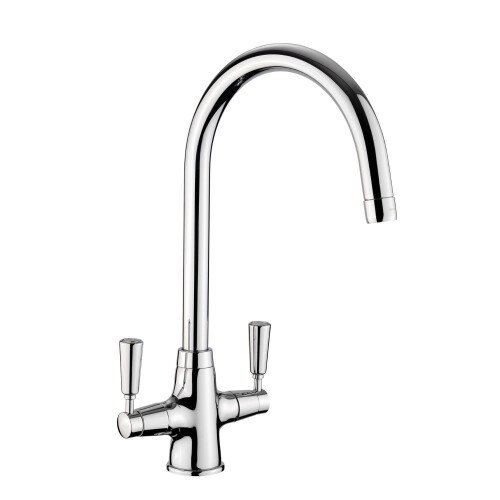 Rangemaster Rangemaster AquaClassic Double Lever Kitchen Mixer Tap - Chrome TAQCLASSDLCMCM