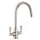 Rangemaster Rangemaster AquaClassic Double Lever Kitchen Mixer Tap - Brushed TAQCLASSDLBFBF 1