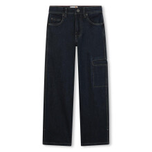 (14 Years, Denim Blue) Timberland Boys Carpenter Relaxed Fit Cargo Jeans
