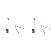 2X ELRS 2.4G Receiver ExpressLRS Long Range Receiver for RC FPV Traversing Drones Parts