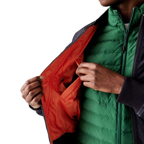 Lacoste (M, Navy) Lacoste Mens Logo Full Zip Bomber Jacket 2