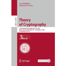Theory of Cryptography 21st International Conference TCC 2023 Taipei T