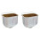2X Household Bread Machine Accessories Bread  Liner Mixer Bread Machine Baking  Bread Machine Tray 2