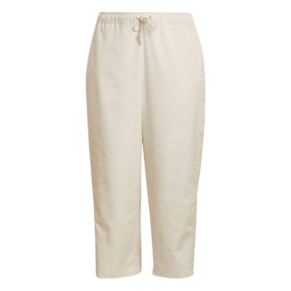 Adidas (28 Uk - 30 Uk, Wonder White) Womens/Ladies Plain Jogging Bottoms