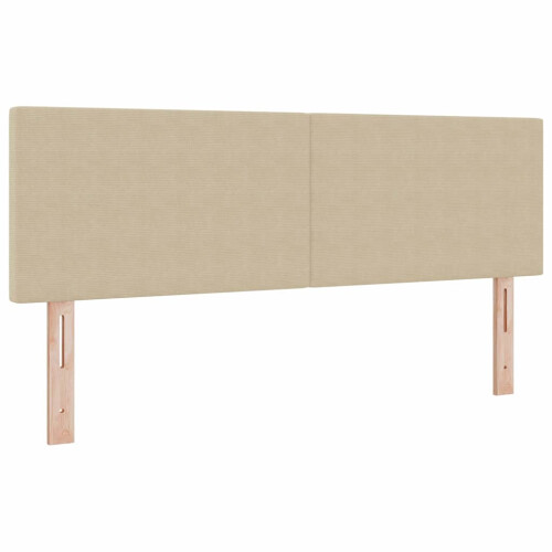 VidaXL vidaXL Kopfteil Hellgrün-Grau 144 cm Cordstoff 1