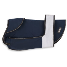 (Small, Navy) Trespaws Softshell Dog Coat- Butch X