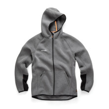 (XL, Charcoal) Scruffs Mens Trade Air Layer Hoodie