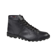 (9 UK, Black) Grafters Mens Leather Ankle Boots