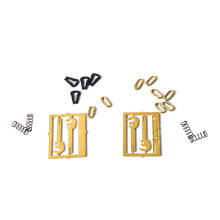 Parkside PS82 3 Link Instanter Couplings, Hooks, Springs O Gauge