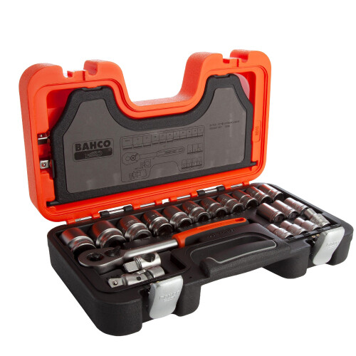 Bahco Bahco Square Drive Socket Set  (Pack of 24) 1