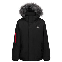 (9-10 Years, Black) Trespass Boys Winter Kid Waterproof Jacket Braddan