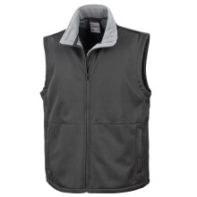(2XL, Black) Result Mens Core Soft Shell Bodywarmer Jacket