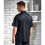 Premier (XL, Black) Premier Mens Coolchecker Short-Sleeved Chef Jacket 4