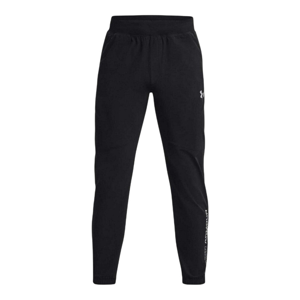 Under Armour (S R, Black) Mens Tracksuit Bottoms