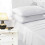 (Single, White) K Collection percale Percale Fitted Sheet 1