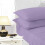 (Single, Lilac) K Collection percale Percale Fitted Sheet 1
