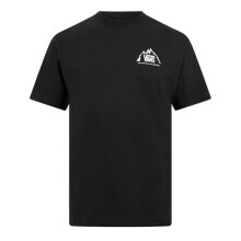 (S, Black/White) Vans Unisex Adult Chest Logo Jersey Crew Neck T-Shirt
