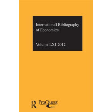 IBSS Economics 2012 Vol.61 Hardcover Book