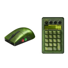 8Bitdo Teclado Numérico Mecânico Retro18 com Mouse Sem Fio e Base de Carregamento. Conectividade Tripla para Jogos em PC e para Android.