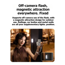 2 in 1 Flits Vullicht voor Ace Pro 2 Magnetische LED Video Lamp 13m Waterdicht 4 Kleur Fotografie Lamp
