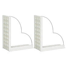2 Stuks Badkuip Spatbescherming met Zuignap, Geschikt voor Ongelijke Hoekige Hoeken, Geen Wandbeschadiging voor Douchebad & Wastafel