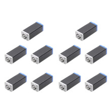 10X LED PowerCon AC Coupler Adapter Extender Connector High Quality Speakon Panel Mount Straight Adapter to White