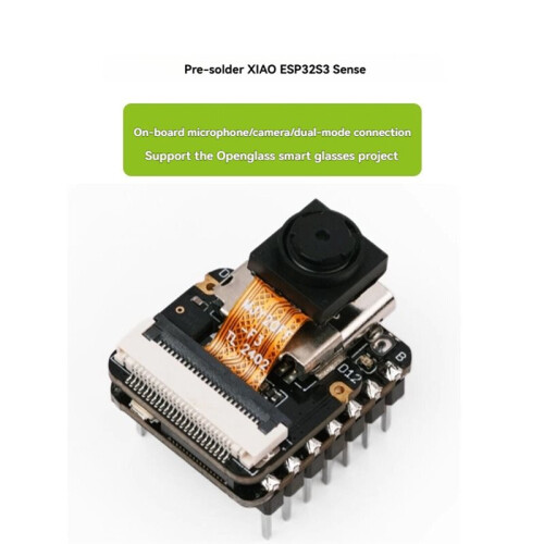 For Seeed Studio XIAO ESP32-S3 Sense Portable Camera Vision Recognition Development Board for Openglass  Glasses 2