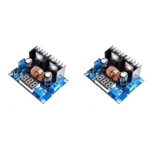 2X LED VoltíMetro PWM AjustáVel 4-38V A 1,25-36V MóDulo de Placa Redutora XL4016 8A 250W - Power Drop Module