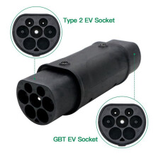 4X Type 2 to GBT EV Charger Adaptor IEC 62196 to GB China Standard EV Charger Converter Adapter 16A 32A for EVSE
