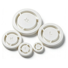 5pcs Pottery Foot Template Consistent Base Mold Ceramic Clay Trimming Tool DIY Ceramic Making Supplies