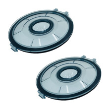 2PCS Capuchon de Fond de Bac à Poussière pour Aspirateur pour Mijia G20 / G20 Max / D205 / D206 Pièces de Rechange