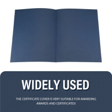 Certificate Holders, 25 Packs Diploma Holders, Certificate Covers with Gold Foil Border for Letter Size 8.5x11 Inch