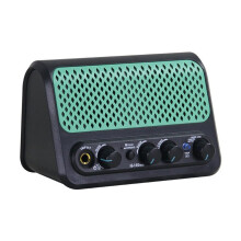 IG-10Dmini Electric Guitar Amp 30 Drum Machine Sounds Clean Overdrive 2 Channel Reverb Effect Bluetooth5.3 Plug and