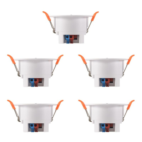 5X Tuya ZigBee MmWave Human Presence Sensor with Luminance MicroWave  Detection PIR Motion Sensor Celling Mount