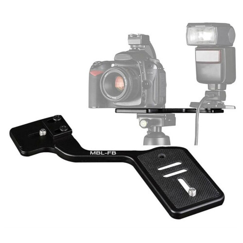 2X Manbily Vertical Flash Bracket Professional Multi-Functional Portable Convenient MBL-FB Professional Flash Bracket 1