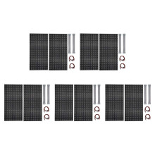 10Pcs P10 Full Color Outdoor LED Module HUB75 SMD3535 32x16 Pixels LED Display Panel 320x160mm 1/4S Driver