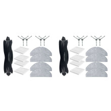 2Ensemble pour G50 Hybrid / L60 Hybrid / L60 Hybrid SES Pièces de Rechange Accessoires Brosse Latérale Principale Filtre Hepa Chiffon de