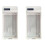 2X Self-Discipline Phone Timer Lock Box for  Android Phone Case Self-Control Timer Locker White 1