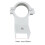 2X KU Band LNB Holder for Satellite Dishes 20mm Plastic Bracket,  for Multiple Dish Sizes 5