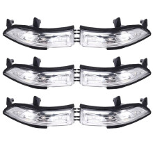6x Auto Achteruitkijkspiegel Licht Richtingaanwijzer Licht 95260949 voor Spark 2011-2017