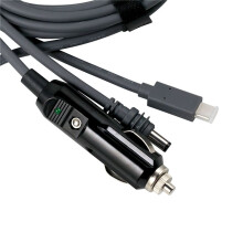 2X for Starlink Power Cable TYPE-C Car Charger Power Cable USB Three-in-One Power Supply 3 Meters