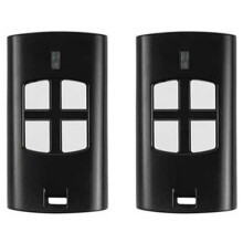 2X Control Remoto para Abre-Puertas de Garaje de la Serie To.GO WV, Código Rotativo de 433,92 MHz, Control Remoto de Mano para Modelos 4WV