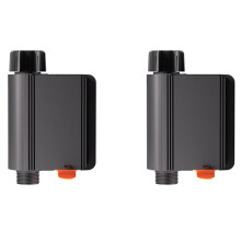 2X Vanne D'Eau Intelligente Zigbee Interrupteur D'Irrigation à Synchronisation Intelligente IP55 Irrigation Automatique Installation Facile