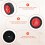 2X Grass Trimmer Lawn Mower Support Wheel Trimmer Support Wheel Construction for Weed Trimmer 9